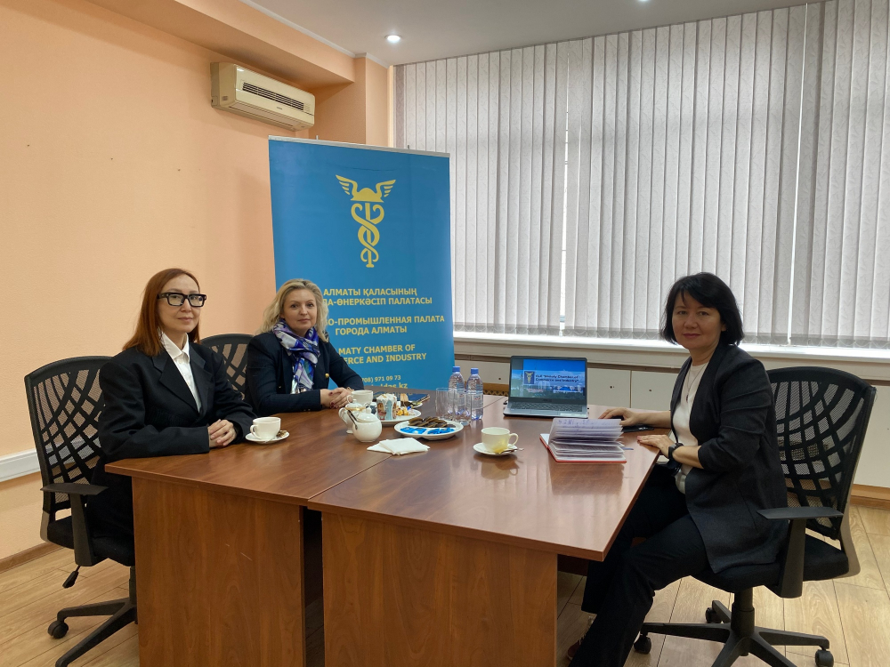 Визит руководителя компании «ITALY4TRADE INTERNATIONAL S.R.L.», г-жи Liliana Ursu, 21 апреля 2025 г.