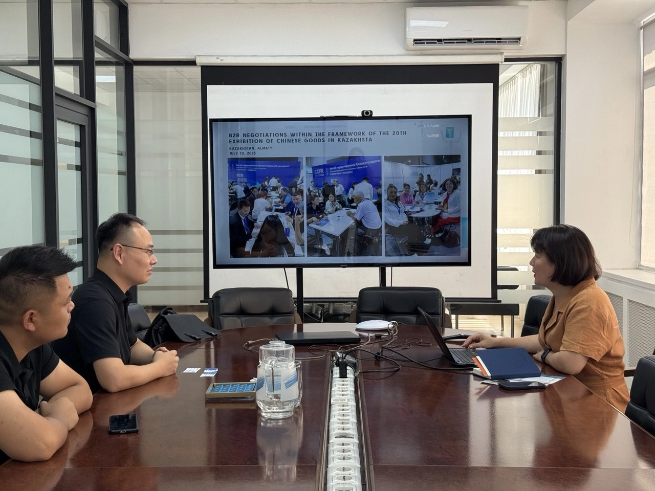 Встреча с делегацией компании Shandong Allwin Exhibition Co., Ltd, 17 августа 2026