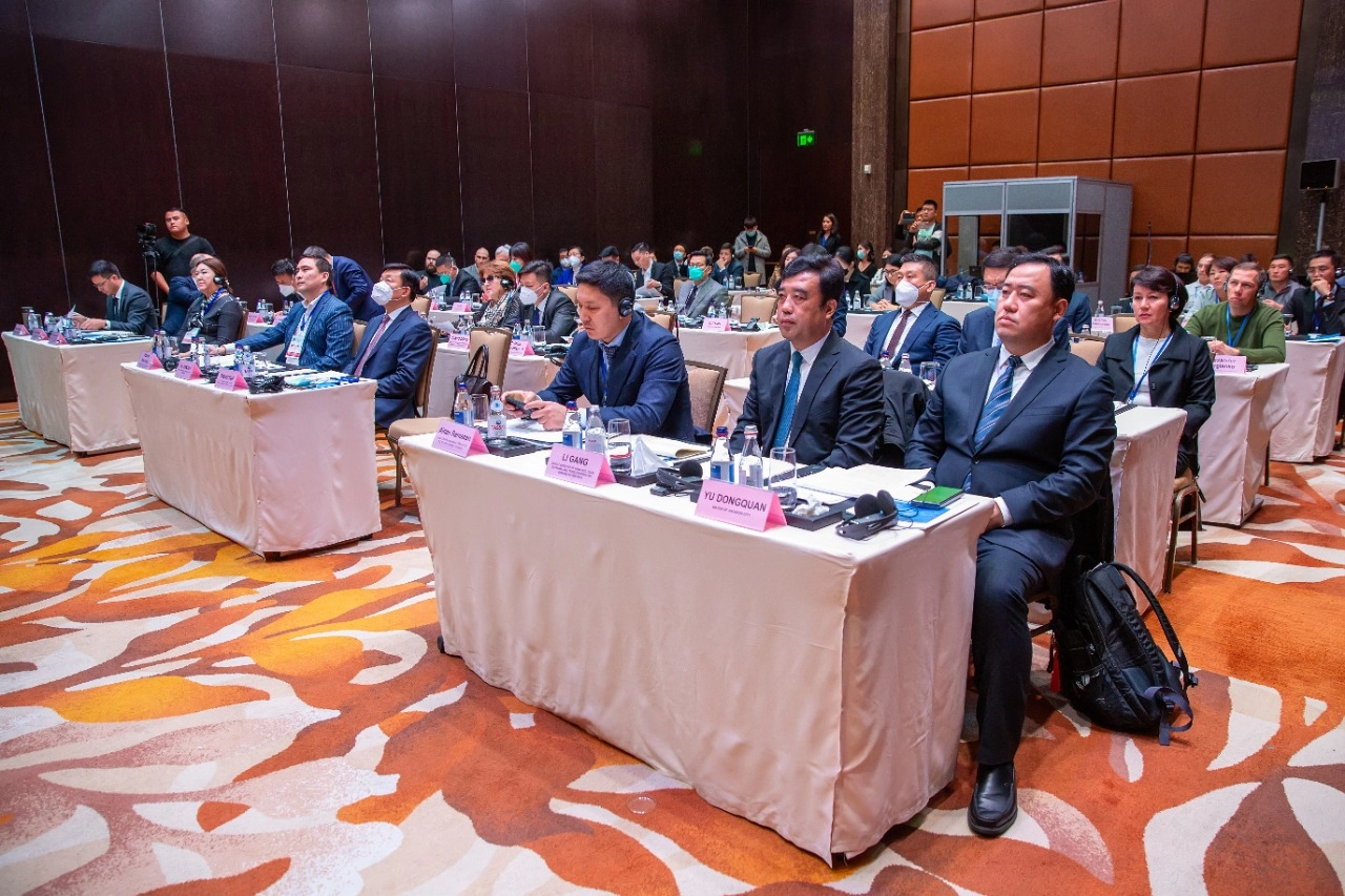 Конференция по развитию экономики и торговли Демонстрационной зоны ШОС в г. Циндао, 1 ноября 2022 года